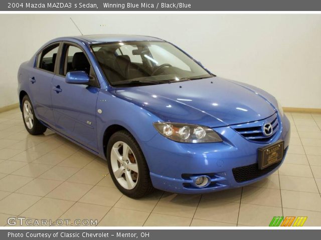 2004 Mazda MAZDA3 s Sedan in Winning Blue Mica