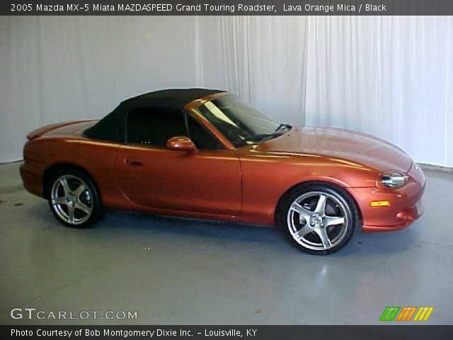 2005 Mazda MX-5 Miata MAZDASPEED Grand Touring Roadster in Lava Orange Mica