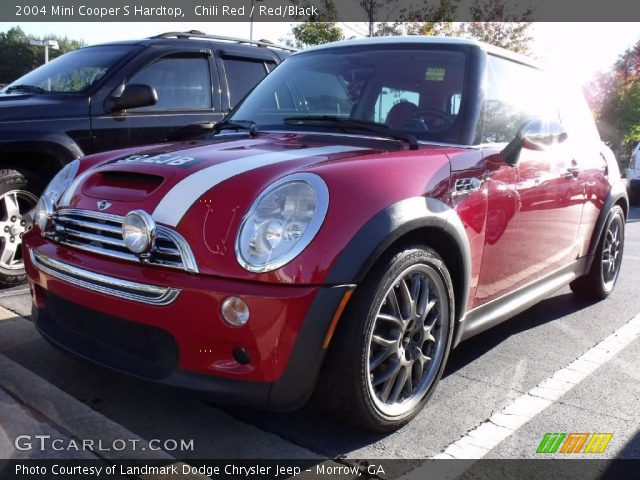 2004 Mini Cooper S Hardtop in Chili Red