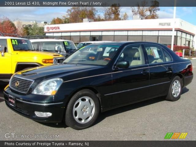 2001 Lexus LS 430 in Midnight Pine Green Pearl