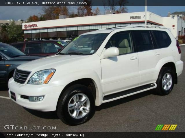 2007 Lexus GX 470 in Blizzard White Pearl