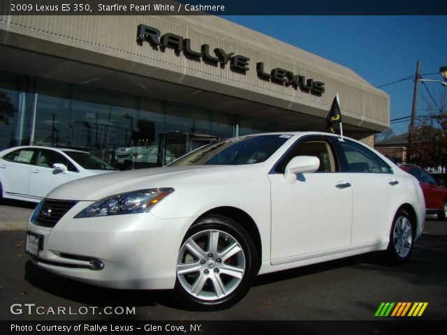 2009 Lexus ES 350 in Starfire Pearl White