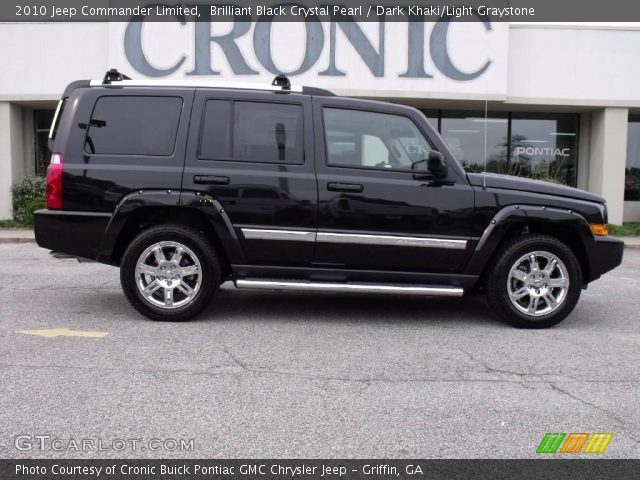 2010 Jeep Commander Limited in Brilliant Black Crystal Pearl