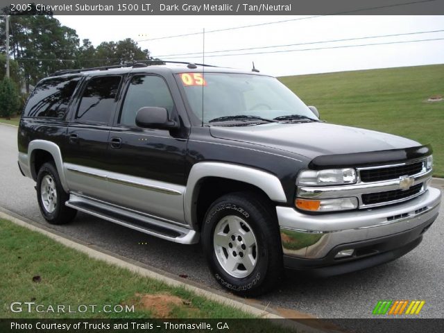 2005 Chevrolet Suburban 1500 LT in Dark Gray Metallic