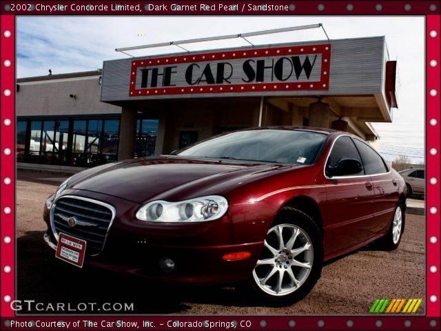 2002 Chrysler Concorde Limited in Dark Garnet Red Pearl