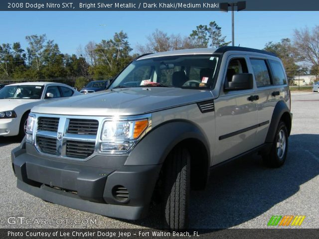 2008 Dodge Nitro SXT in Bright Silver Metallic