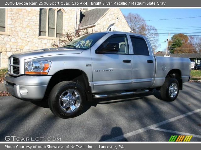 2006 Dodge Ram 2500 Sport Quad Cab 4x4 in Bright Silver Metallic