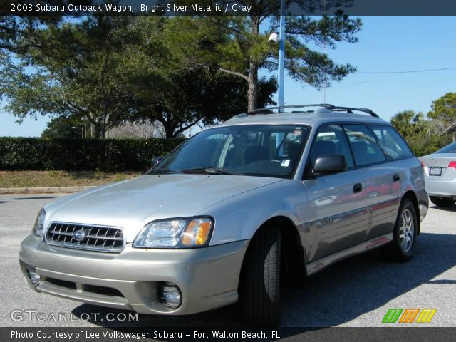 2003 Subaru Outback Wagon in Bright Silver Metallic