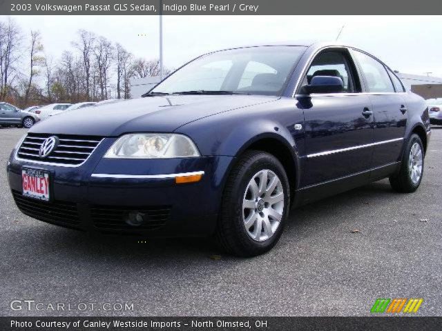 2003 Volkswagen Passat GLS Sedan in Indigo Blue Pearl