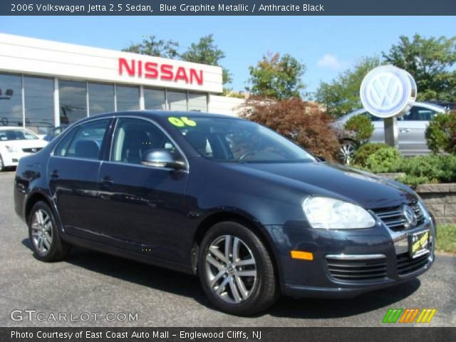 2006 Volkswagen Jetta 2.5 Sedan in Blue Graphite Metallic