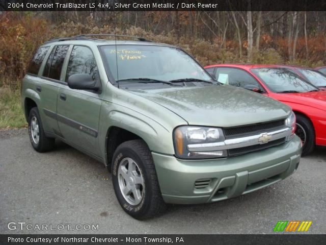 2004 Chevrolet TrailBlazer LS 4x4 in Silver Green Metallic