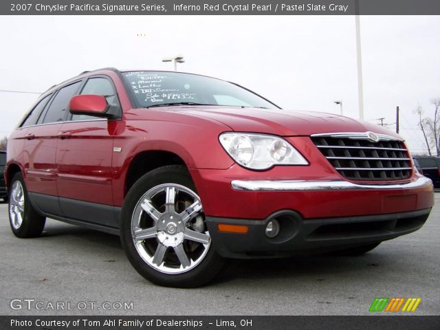 2007 Chrysler Pacifica Signature Series in Inferno Red Crystal Pearl