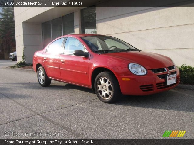 2005 Dodge Neon SXT in Flame Red