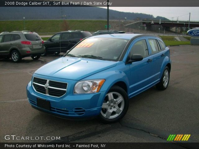 2008 Dodge Caliber SXT in Surf Blue Pearl