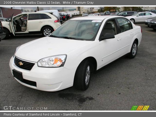 2008 Chevrolet Malibu Classic LS Sedan in White