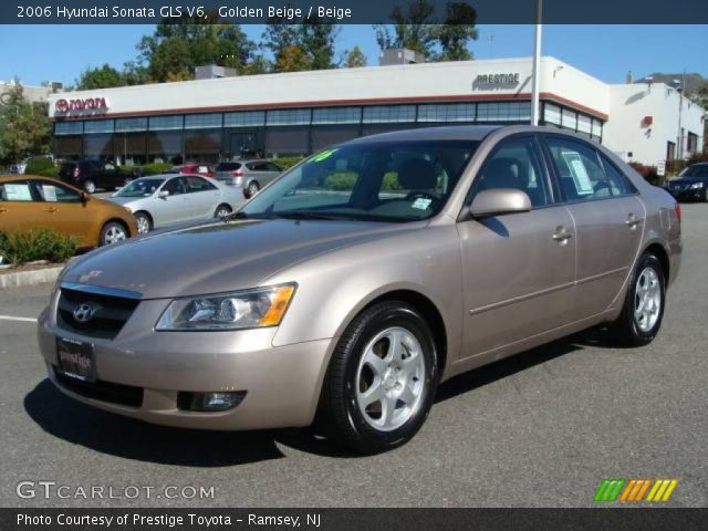 2006 Hyundai Sonata GLS V6 in Golden Beige