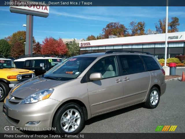 2006 Toyota Sienna XLE in Desert Sand Mica