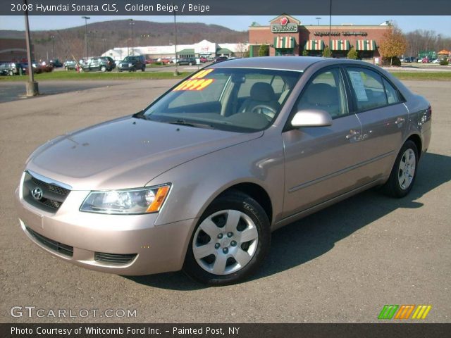 2008 Hyundai Sonata GLS in Golden Beige