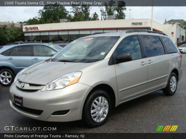 2006 Toyota Sienna CE in Silver Shadow Pearl