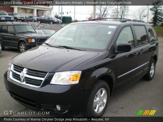 2010 Dodge Grand Caravan SXT in Blackberry Metallic