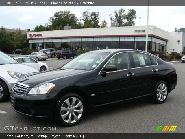 2007 Infiniti M 35x Sedan in Black Obsidian