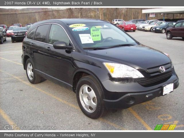 2007 Honda CR-V LX 4WD in Nighthawk Black Pearl
