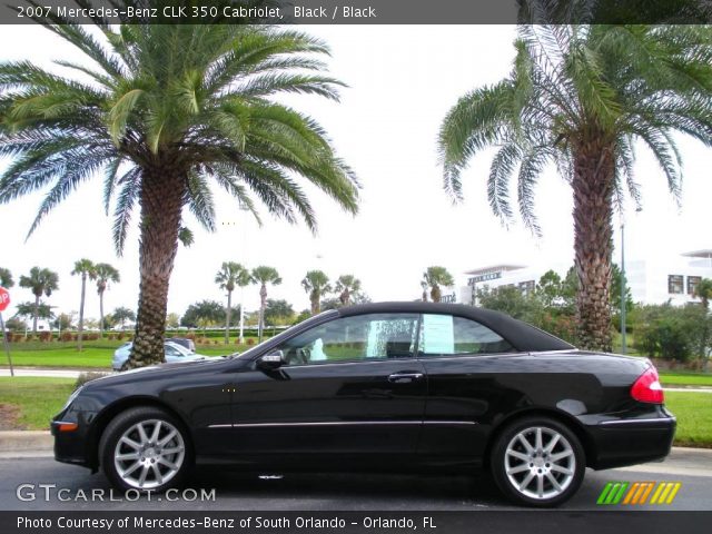 2007 Mercedes-Benz CLK 350 Cabriolet in Black