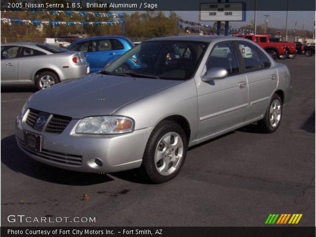 2005 Nissan Sentra 1.8 S in Brilliant Aluminum