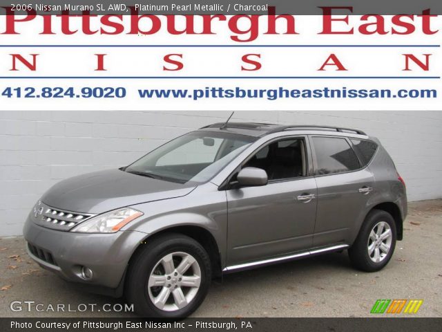2006 Nissan Murano SL AWD in Platinum Pearl Metallic