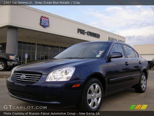 2007 Kia Optima LX in Deep Ocean Blue Metallic