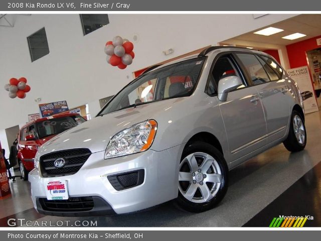 2008 Kia Rondo LX V6 in Fine Silver