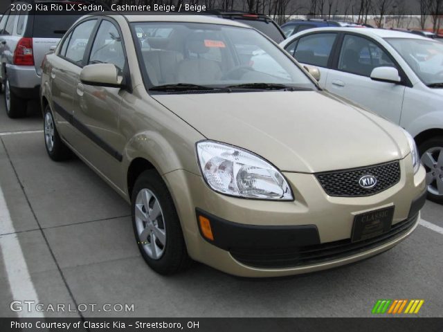 2009 Kia Rio LX Sedan in Cashmere Beige