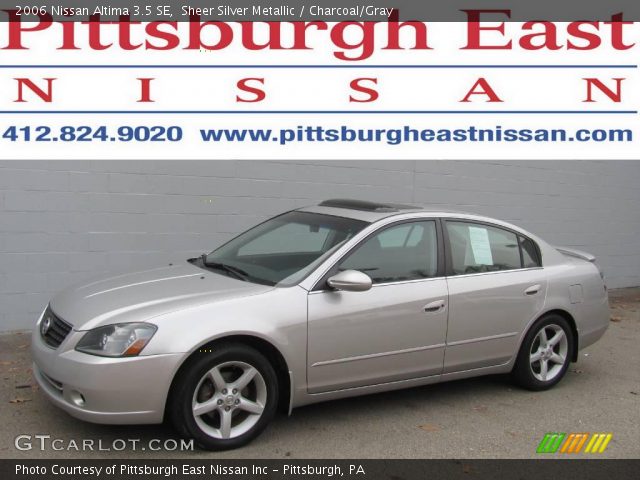 2006 Nissan Altima 3.5 SE in Sheer Silver Metallic