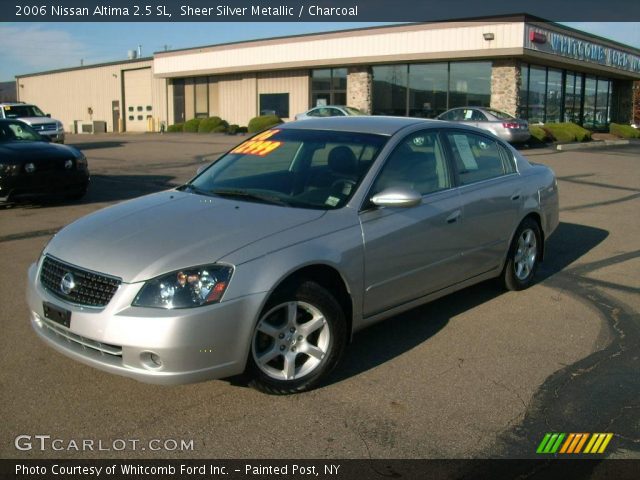 2006 Nissan Altima 2.5 SL in Sheer Silver Metallic