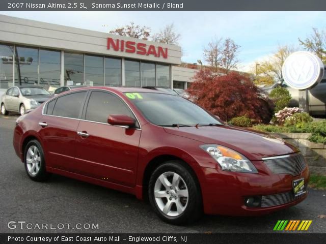 2007 Nissan Altima 2.5 SL in Sonoma Sunset Metallic