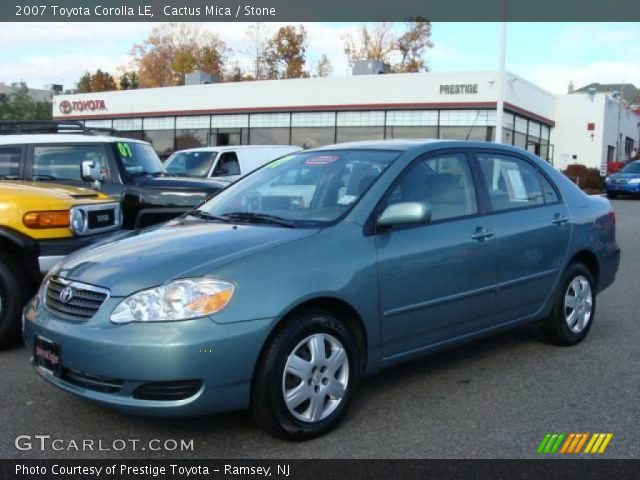 2007 Toyota Corolla LE in Cactus Mica