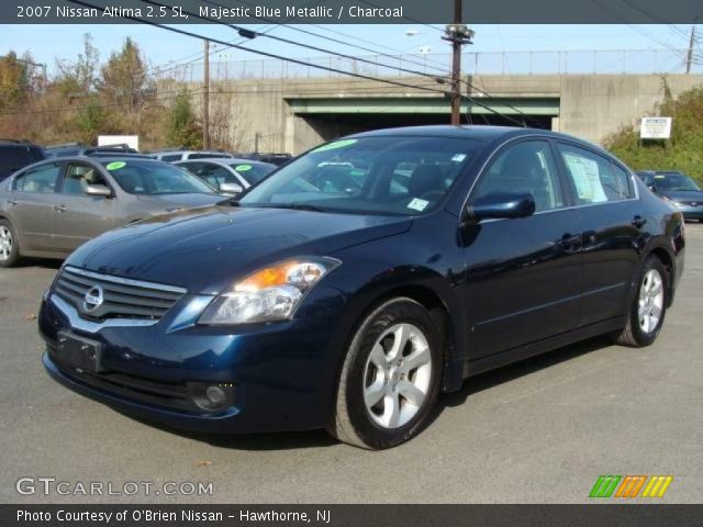 2007 Nissan Altima 2.5 SL in Majestic Blue Metallic
