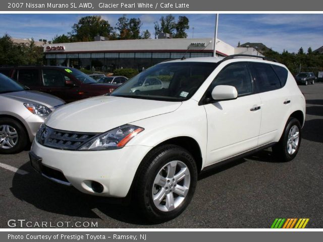2007 Nissan Murano SL AWD in Glacier Pearl White