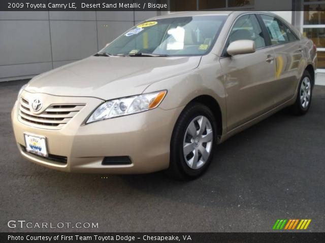 2009 Toyota Camry LE in Desert Sand Metallic