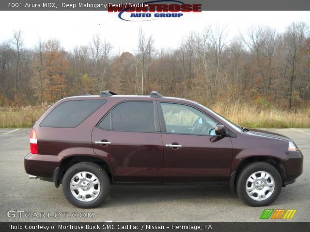 2001 Acura MDX  in Deep Mahogany Pearl