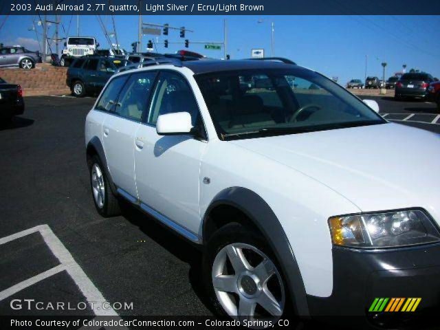 2003 Audi Allroad 2.7T quattro in Light Silver