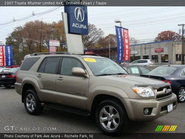2007 Toyota 4Runner Limited 4x4 in Driftwood Pearl