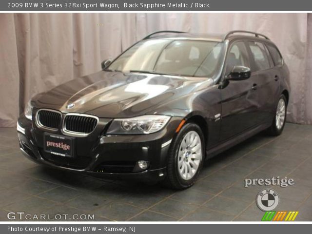 2009 BMW 3 Series 328xi Sport Wagon in Black Sapphire Metallic