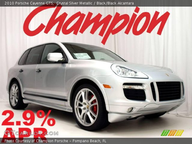 2010 Porsche Cayenne GTS in Crystal Silver Metallic