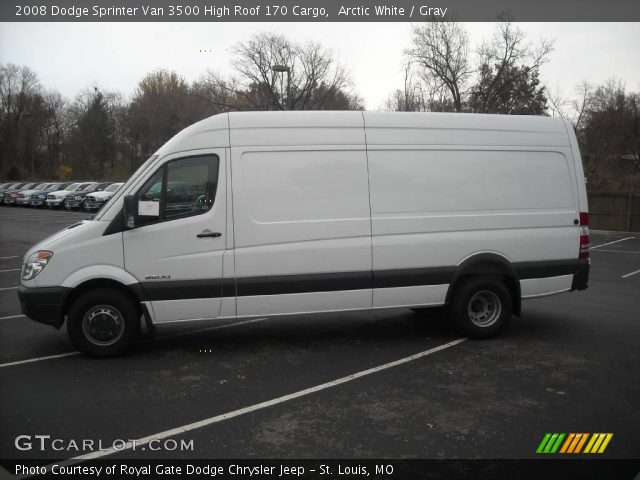 2008 Dodge Sprinter Van 3500 High Roof 170 Cargo in Arctic White