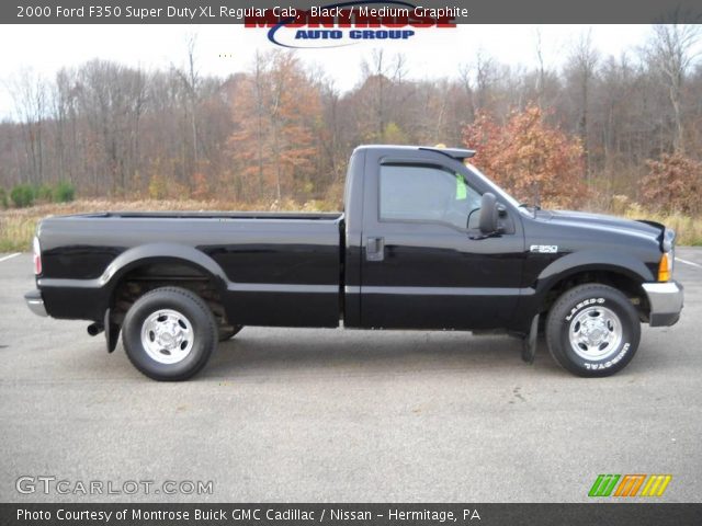 2000 Ford F350 Super Duty XL Regular Cab in Black
