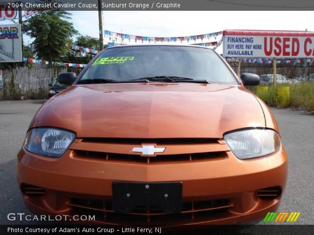 2004 Chevrolet Cavalier Coupe in Sunburst Orange