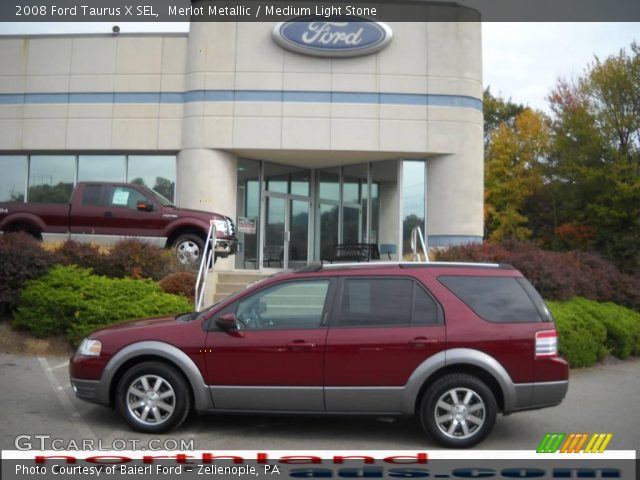 2008 Ford Taurus X SEL in Merlot Metallic