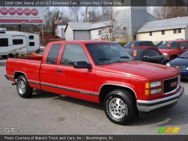 1995 GMC Sierra 1500 SLT Extended Cab in Victory Red