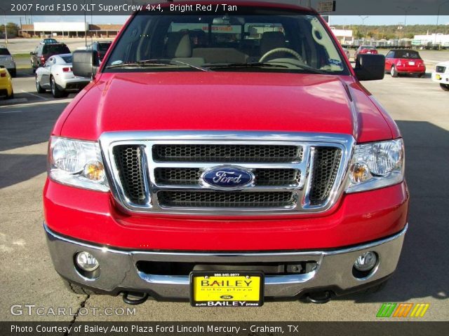 2007 Ford F150 XLT SuperCrew 4x4 in Bright Red